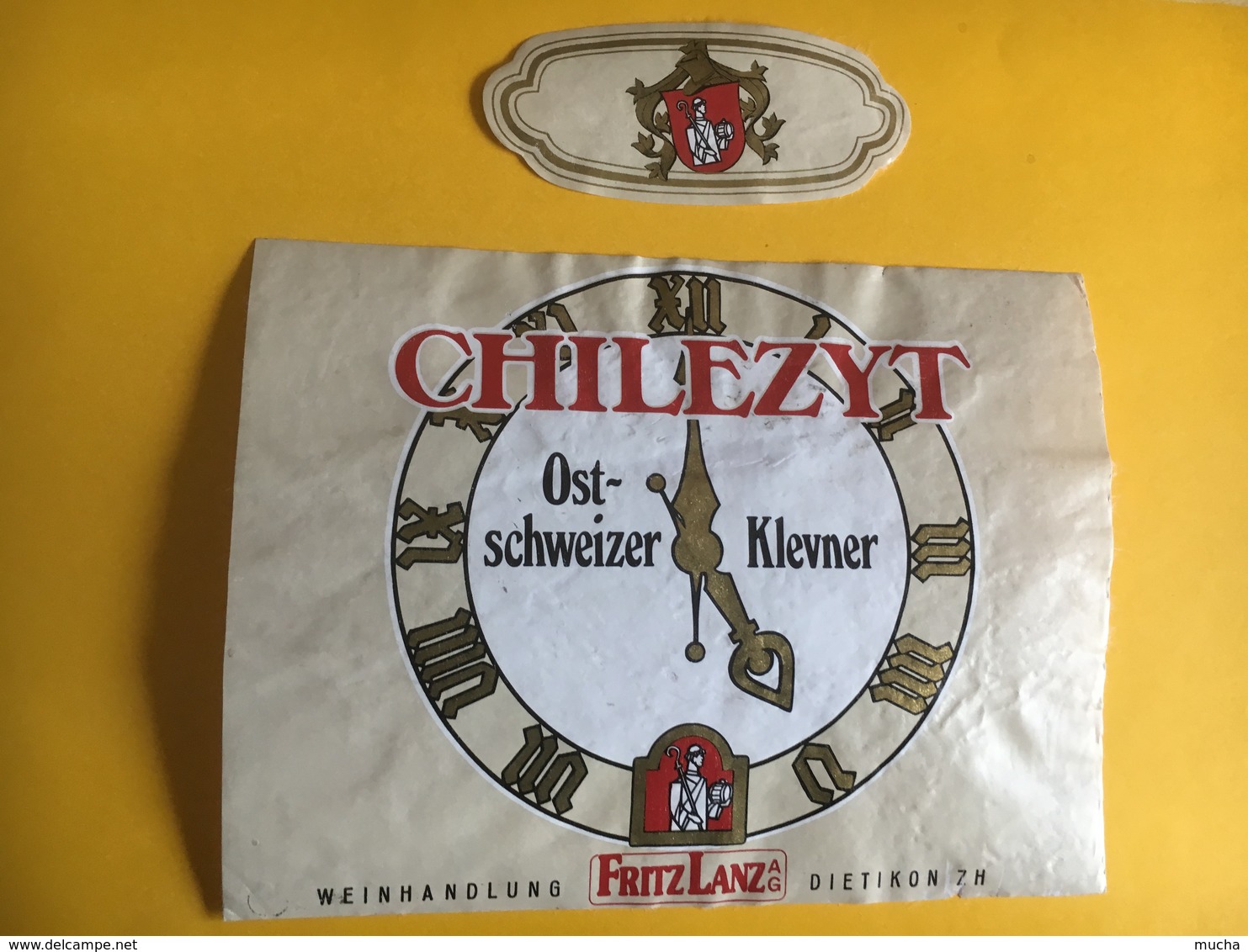 5728 - Chilezyt Klevner (Pinot Noir) Suisse Horloge - Autres & Non Classés