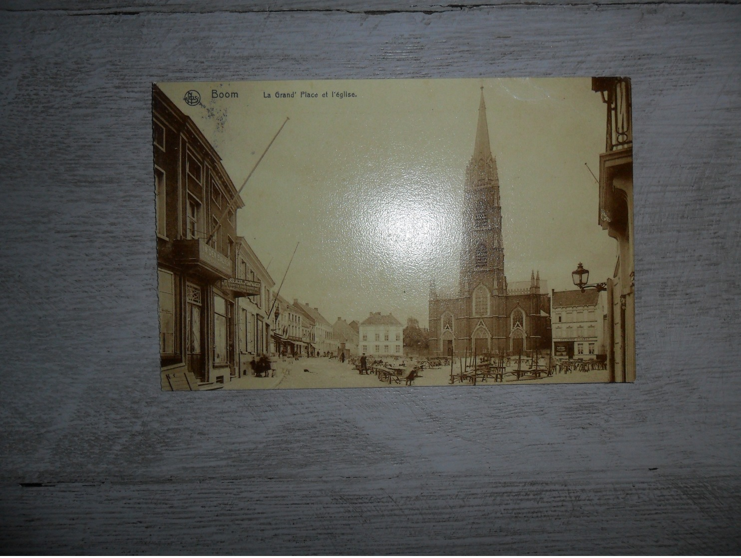 Boom :    La Grand Place Et L'Eglise - Boom