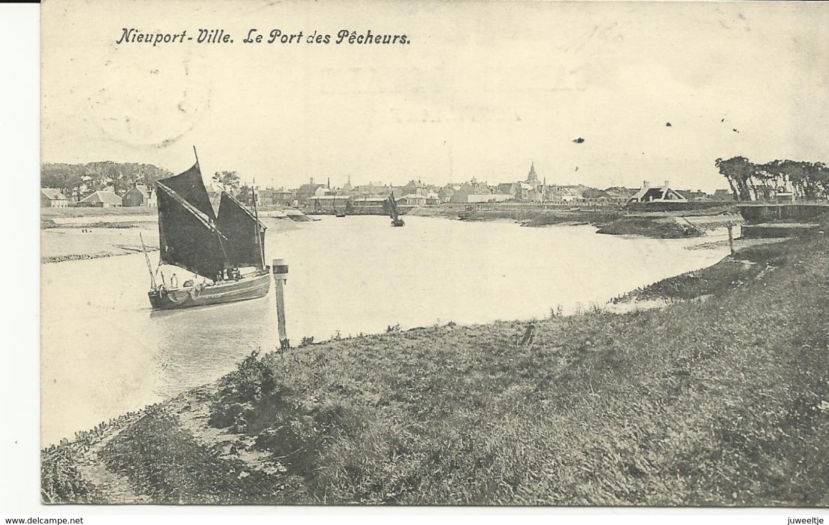 Nieuport-ville Le Port Des Pecheurs  (7356) - Nieuwpoort