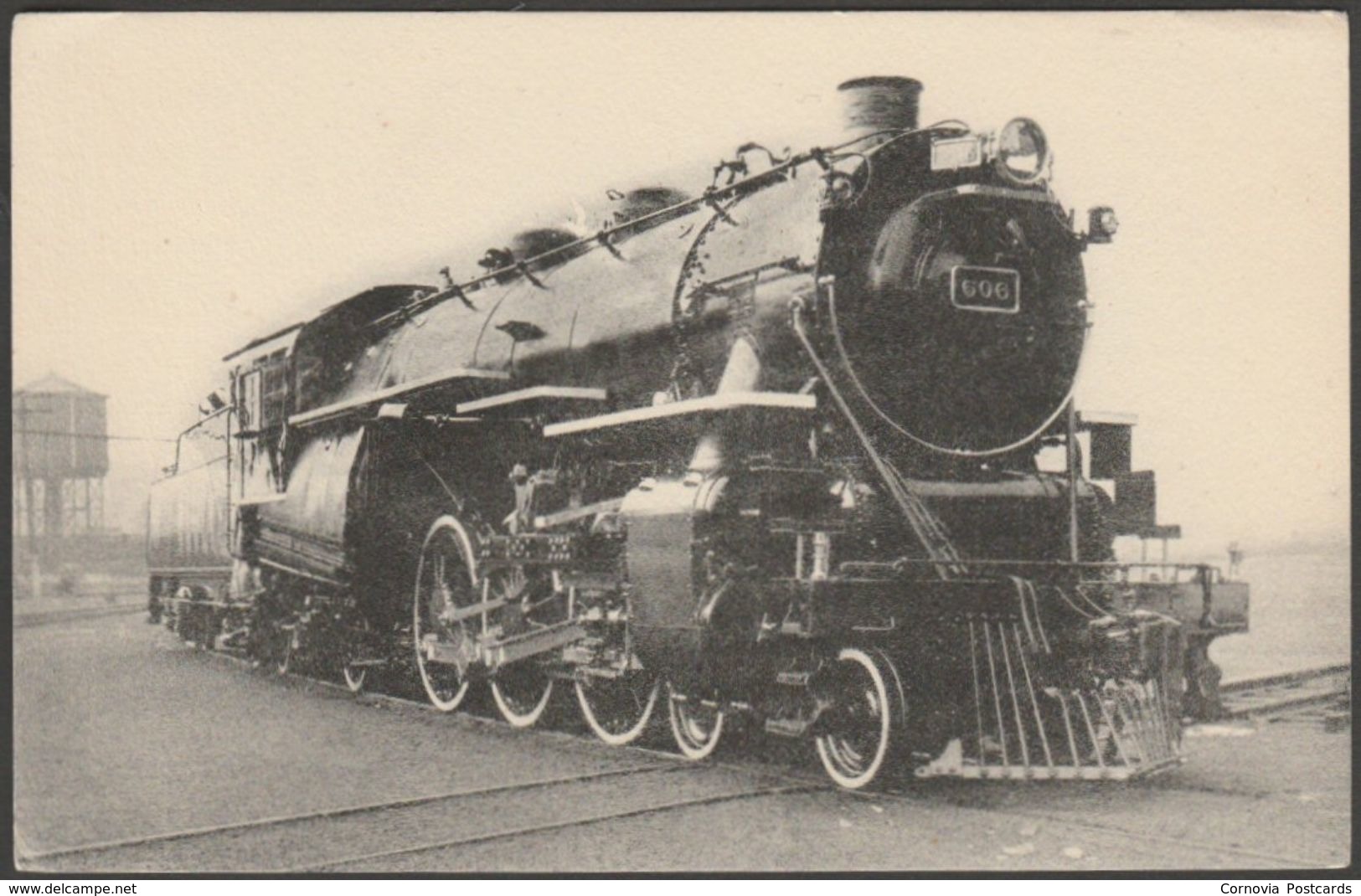 Delaware And Hudson Railway Class P Locomotive, 1944 - HMP Locomotives Des États-Unis Postcard CPSM - Trains