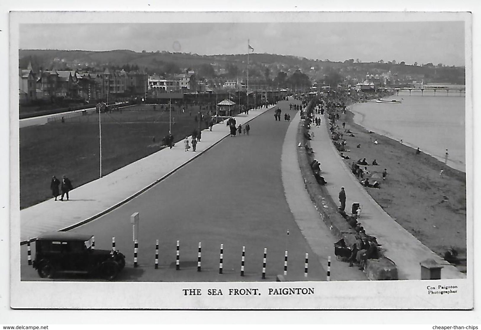 Paignton - The Sea Front - Photograph Cox - Paignton