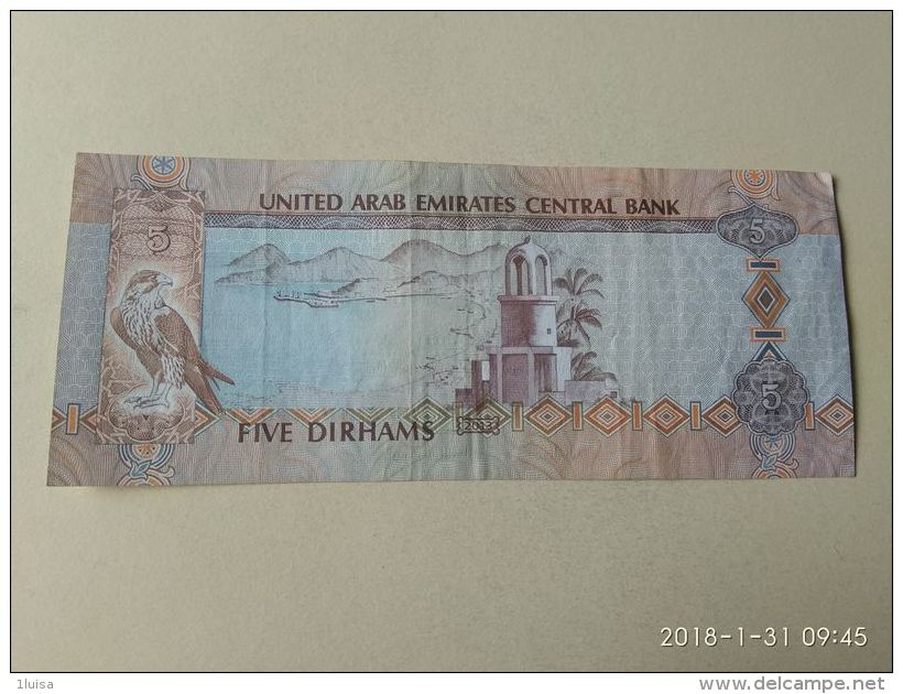 5 Dirhams 1995 - Emiratos Arabes Unidos