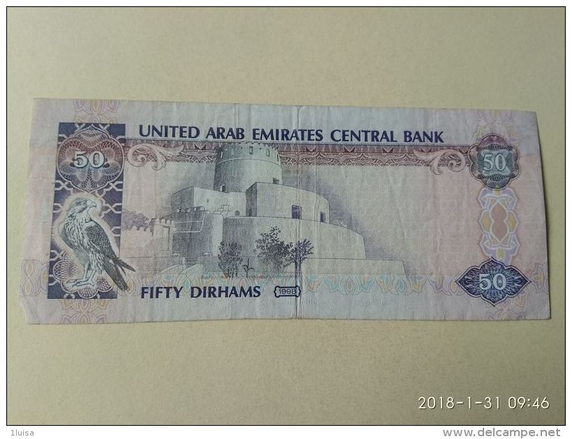 50 Dirhams 2008 - Emirati Arabi Uniti