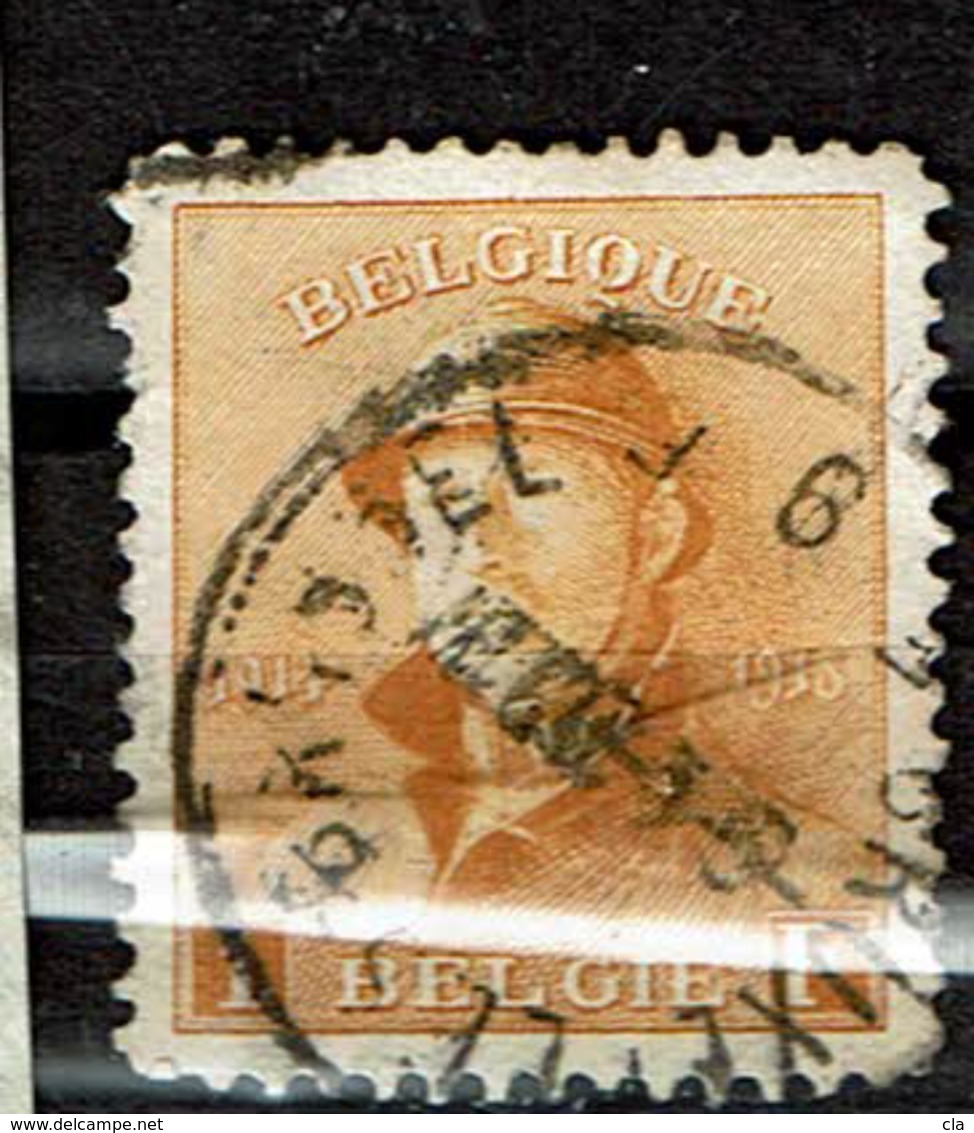 175  Obl  1 Dent Courte  55 - 1919-1920 Roi Casqué