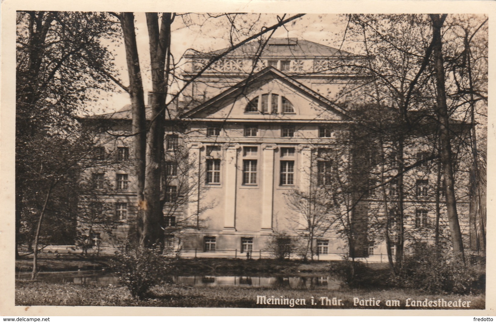 Meiningen I.Thür.-Partie Am Landestheater - Sonstige & Ohne Zuordnung