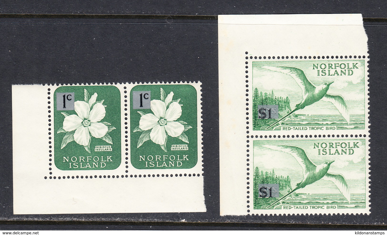 Norfolk Island 1966 Mint No Hinge, See Notes, Sc# 71a,82a,  SG 60a,71a - Norfolk Island