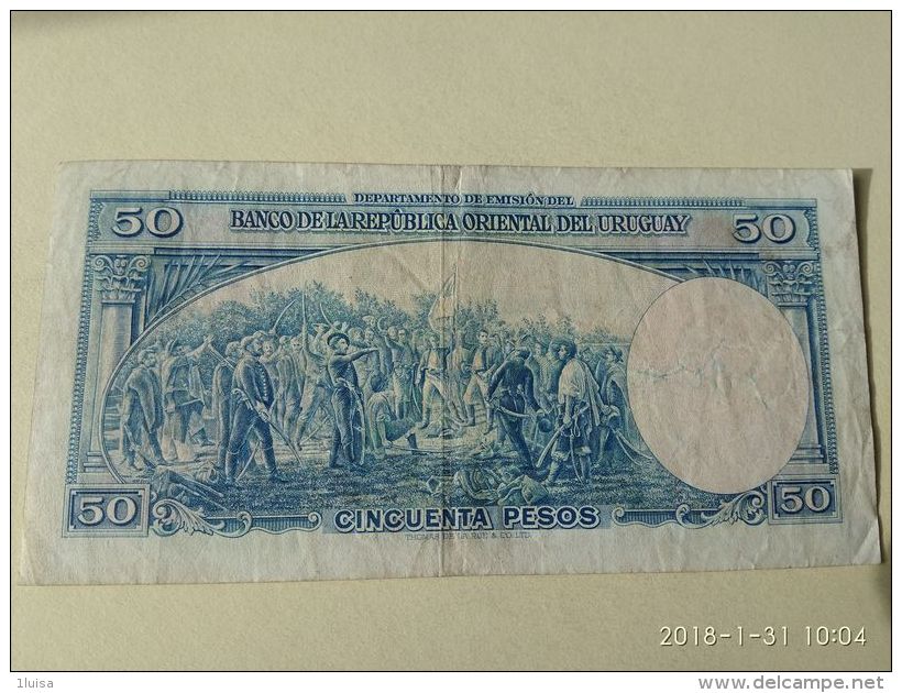 50 Pesos 1939 - Uruguay