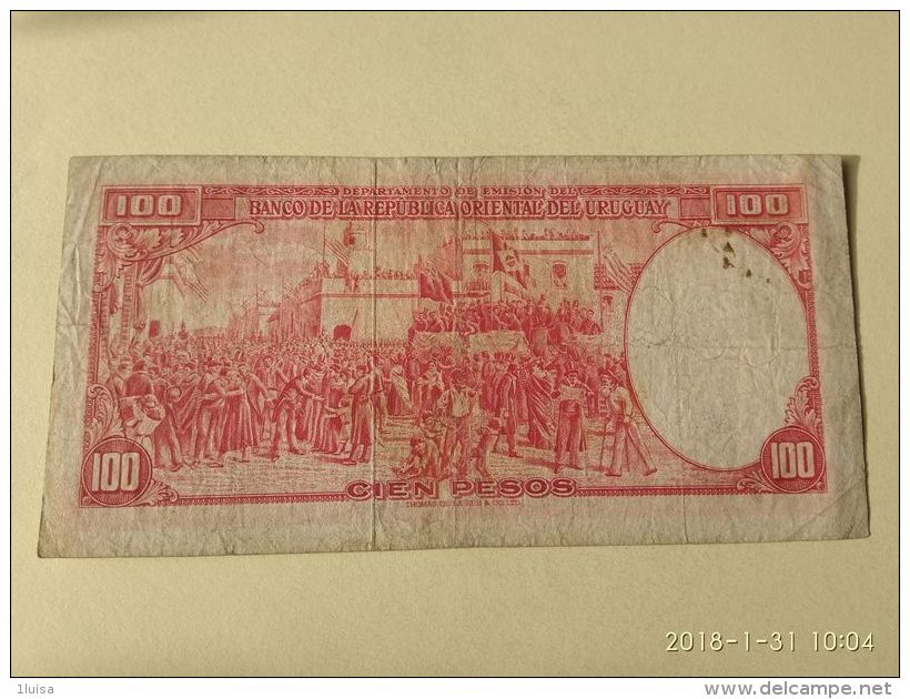 100 Pesos 1939 - Uruguay