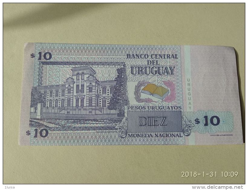 10 Pesos 1998 - Uruguay
