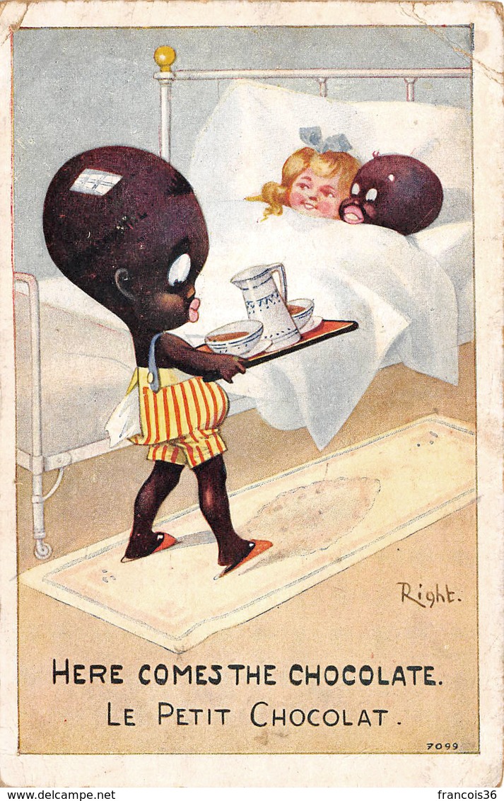 Illustration Comic Comique - Here Comes The Chocolate - Le Petit Chocolat - Illustrator Right - Right