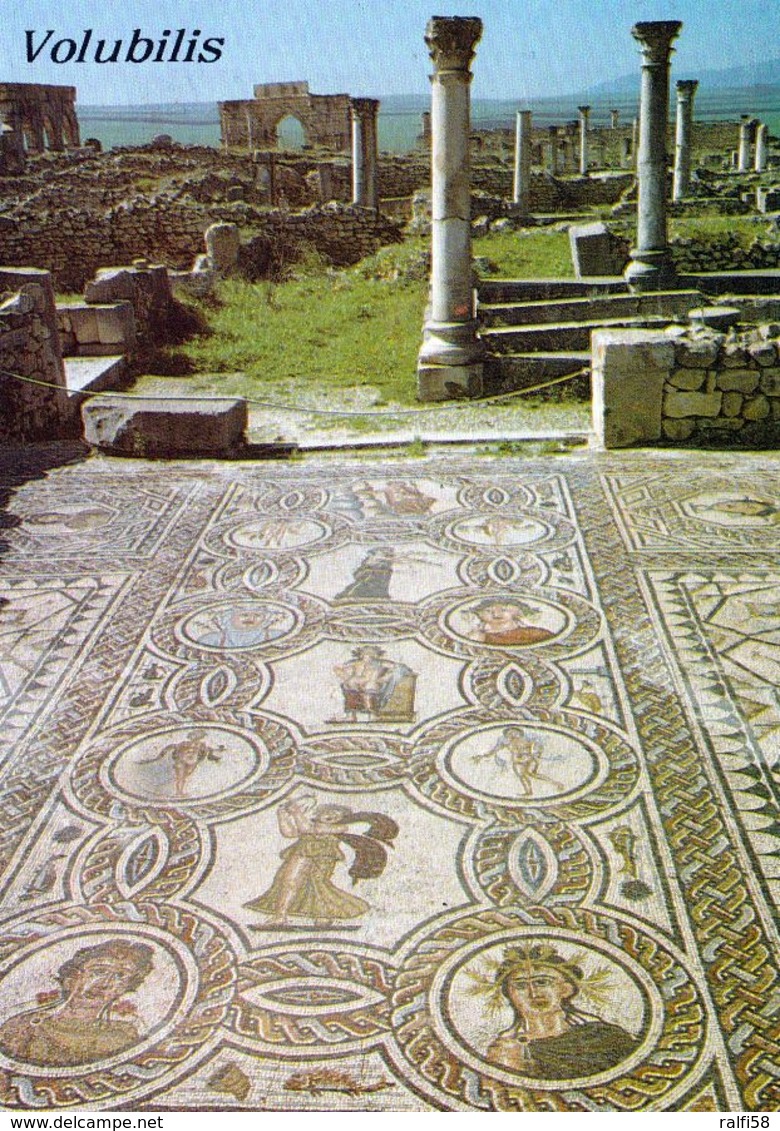 1 AK Marokko * Volubilis Eine Archäologische Stätte Aus Dem Römischen Reich - Seit 1997 Weltkulturerbe Der UNESCO * - Sonstige & Ohne Zuordnung