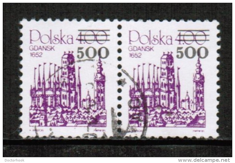 POLAND  Scott # 2939 VF USED PAIR - Used Stamps