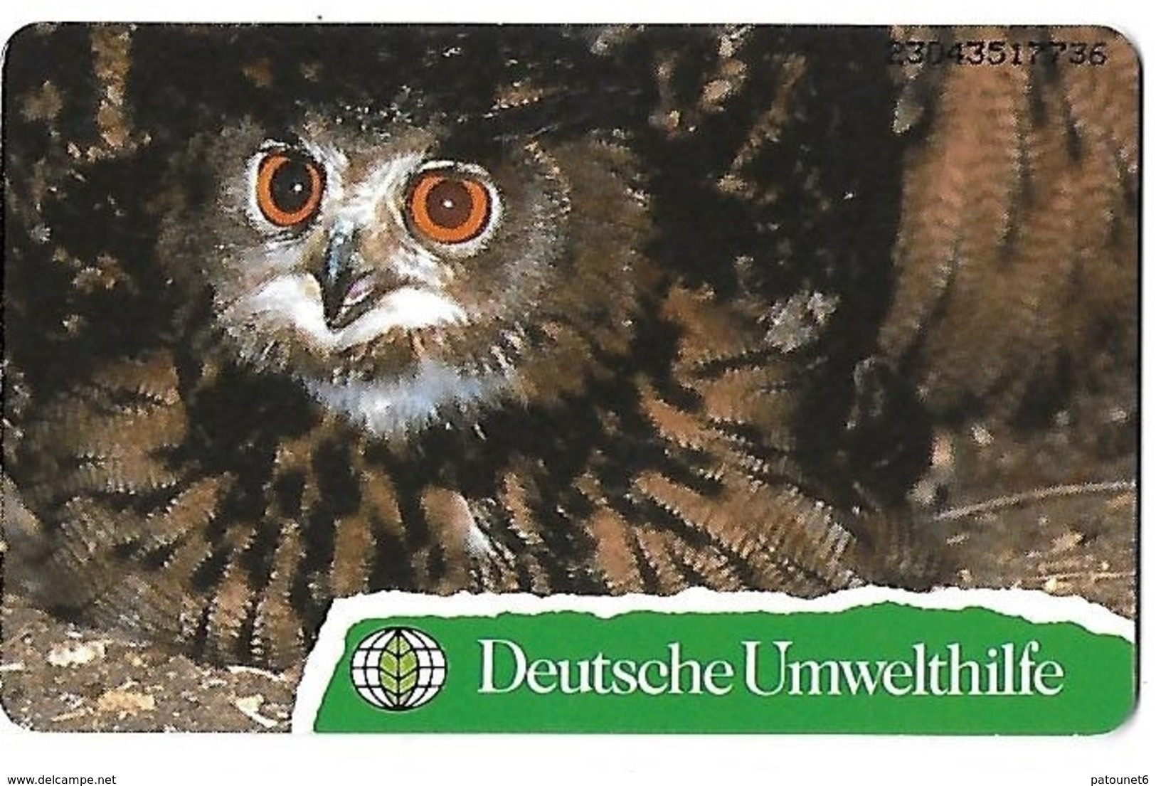Germany -  Deutsche Umwelthilfe  - 25.000 Ex - Uilen