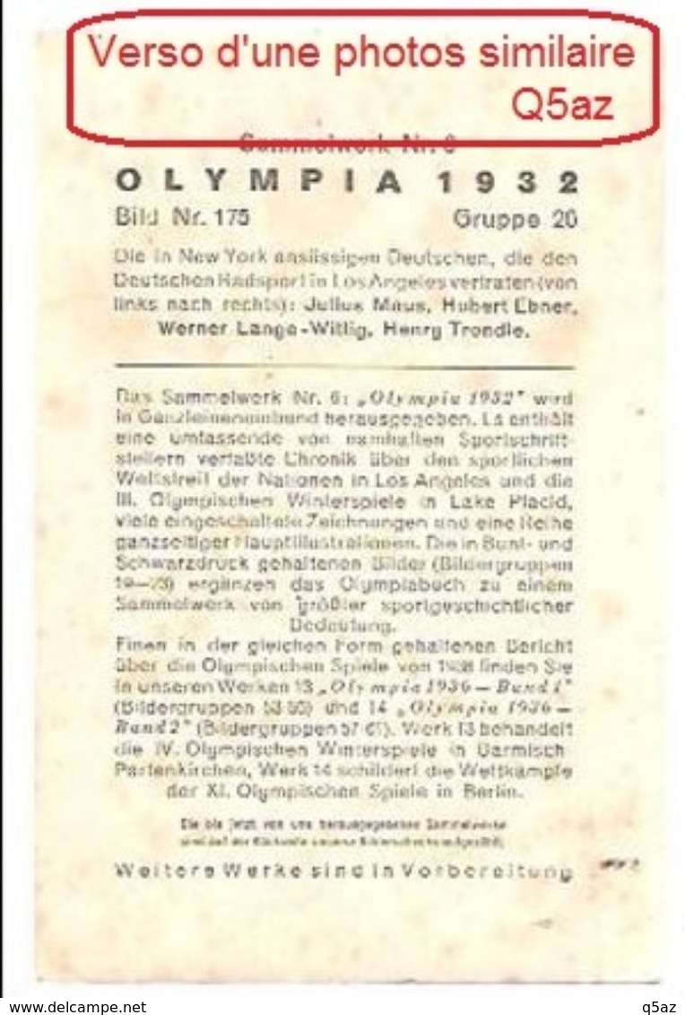 Ca1.10- Jeux Olympiques Olympia 1932 Olympic Games Los Angeles Natation .. ... - Schwimmen