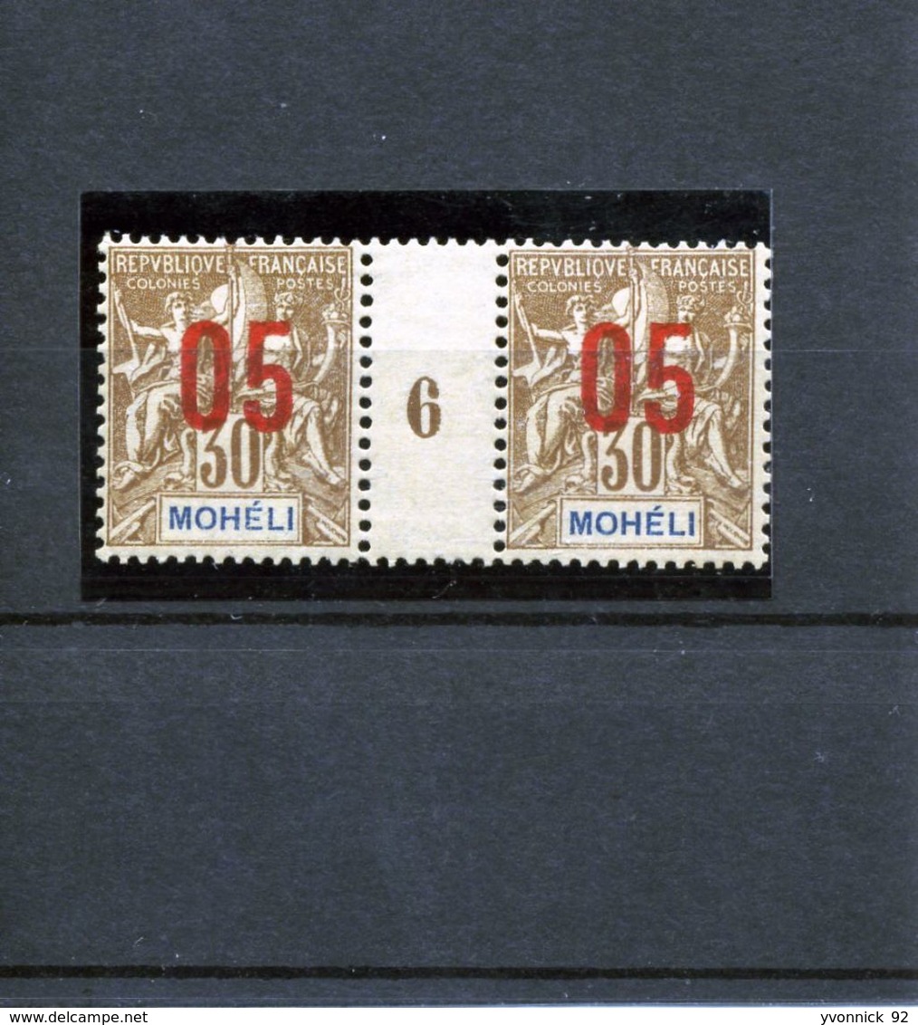 Mohéli _ Millésimes 30c Groupe Surch.05.  (1906 ) N°19 - Unused Stamps