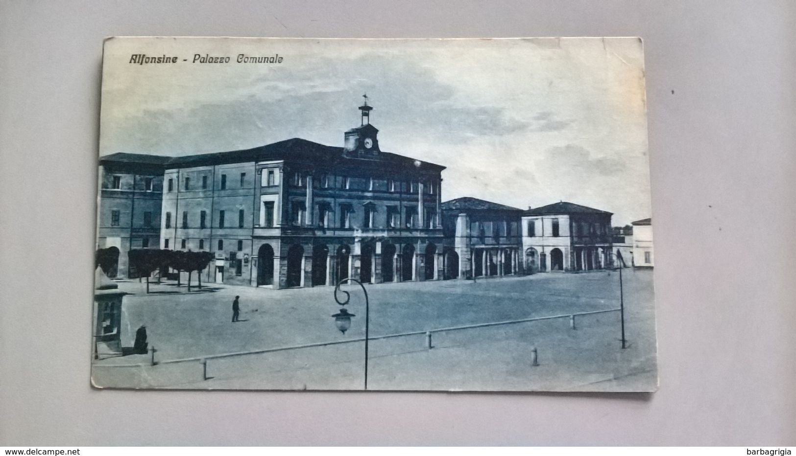 CARTOLINA ALFONSINE - PALAZZO COMUNALE - Ravenna