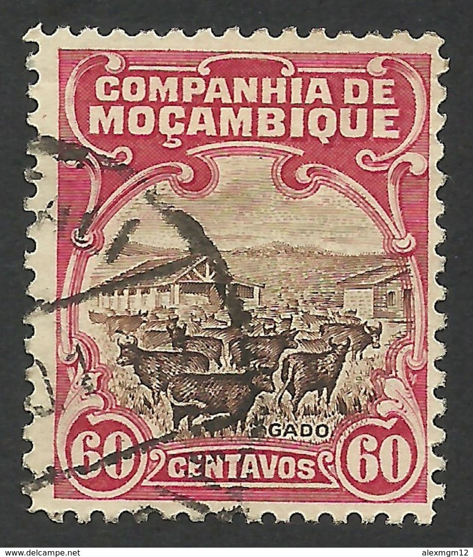 Mozambique Company, 60 C. 1923, Scott # 139, Used - Mozambique