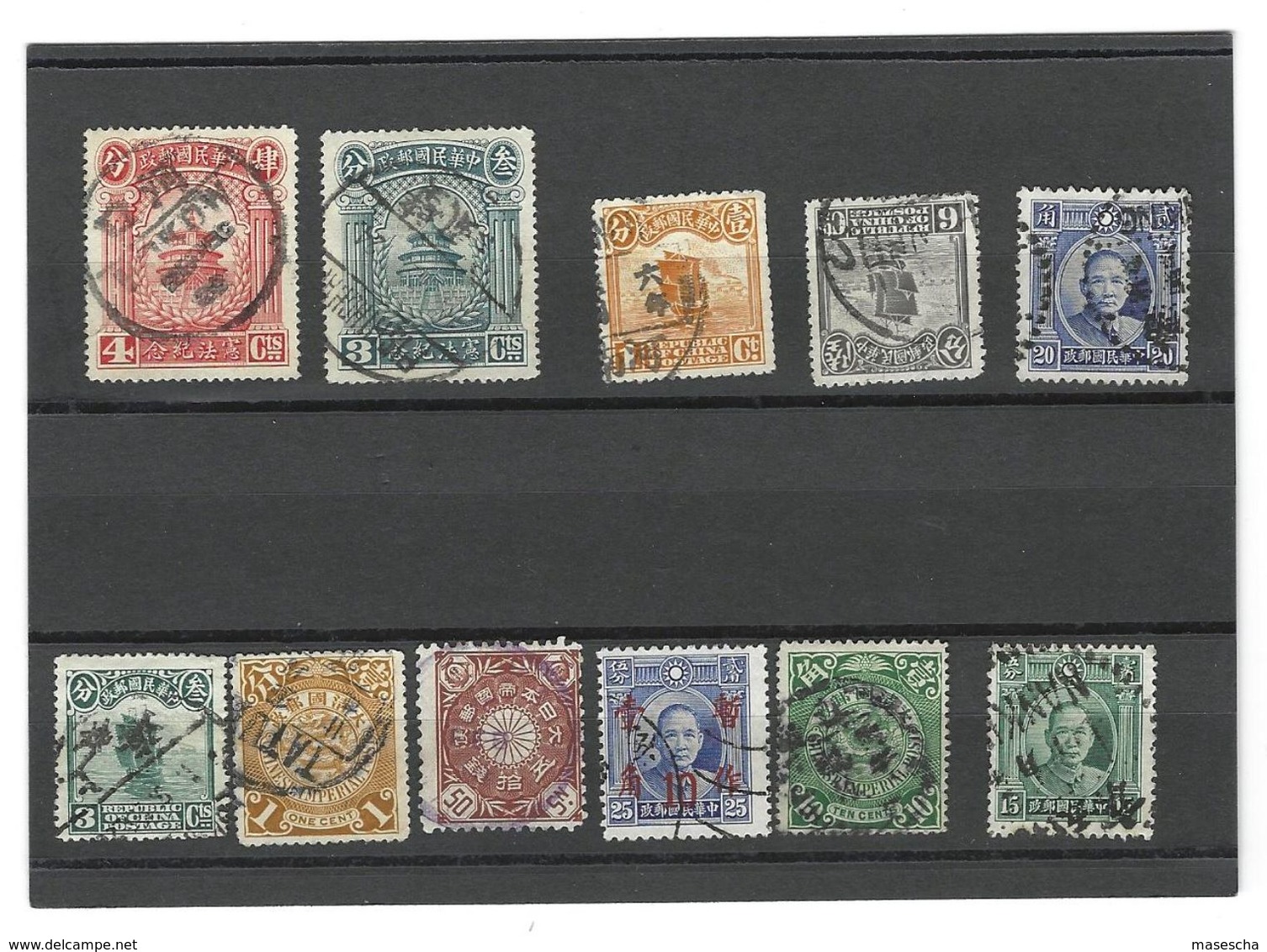 CHINA, Old Used Stamps ( 2 - Altri & Non Classificati