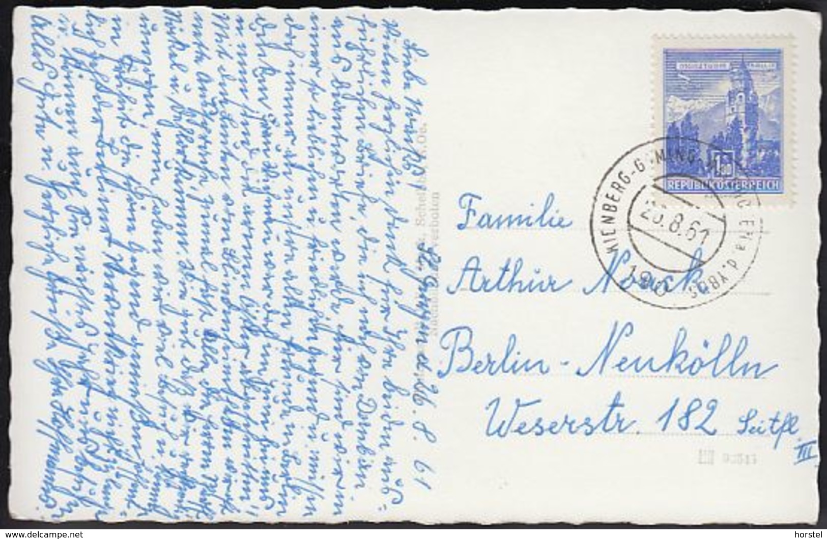 Austria - 3293 Lunz Am See - Luftbild (60er Jahre) - Nice Stamp - Lunz Am See