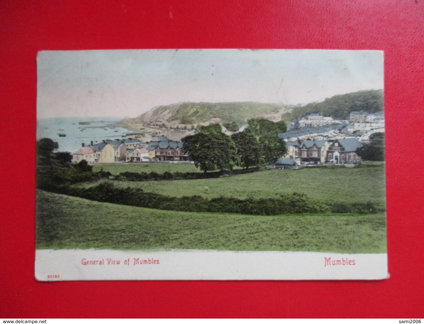 CPA ROYAUME UNI PAYS DE GALLES GENERAL VIEW OF MUMBLES - Autres & Non Classés