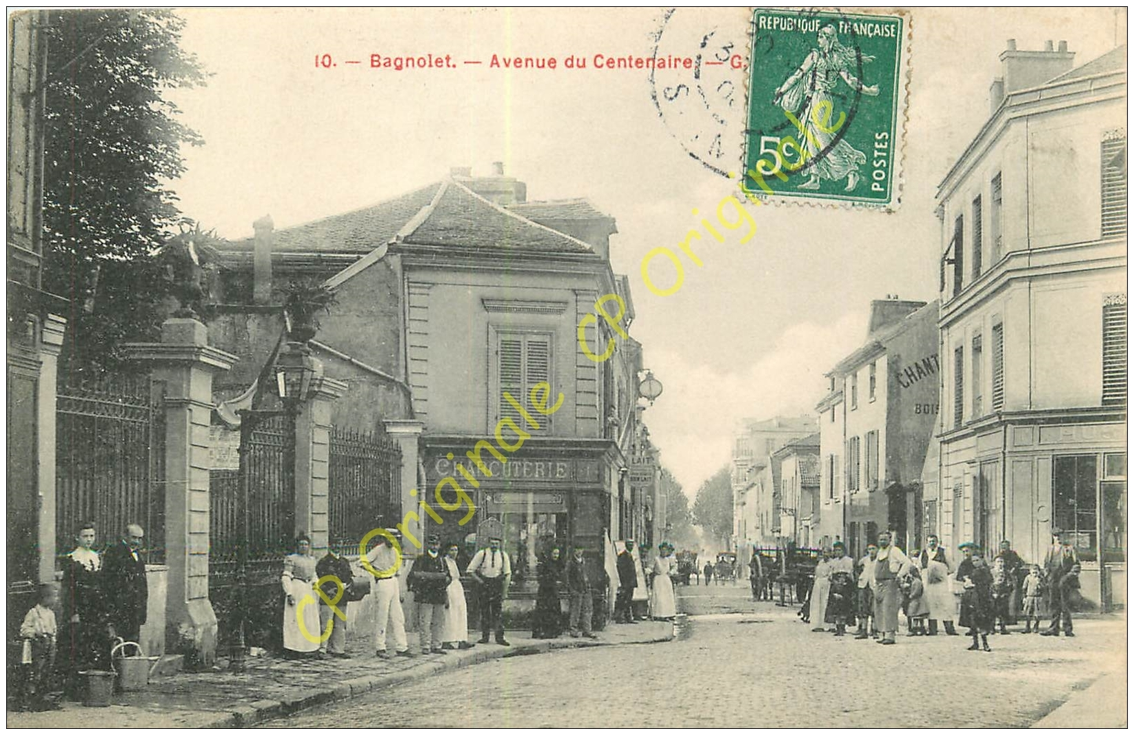 93. BAGNOLET . Avenue Du Centenaire . CPA Animée . - Bagnolet