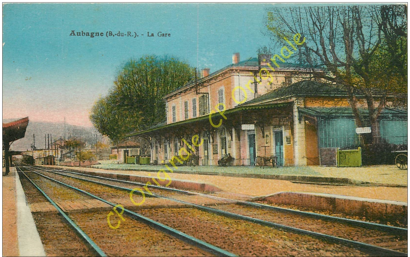 13. AUBAGNE . La Gare . - Aubagne