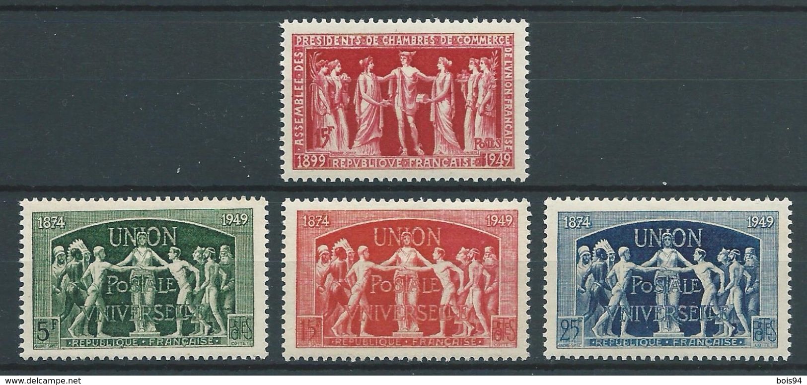 FRANCE 1949 . N°s 849 , 850 , 851 Et 852 . Neufs **  (MNH) - Neufs