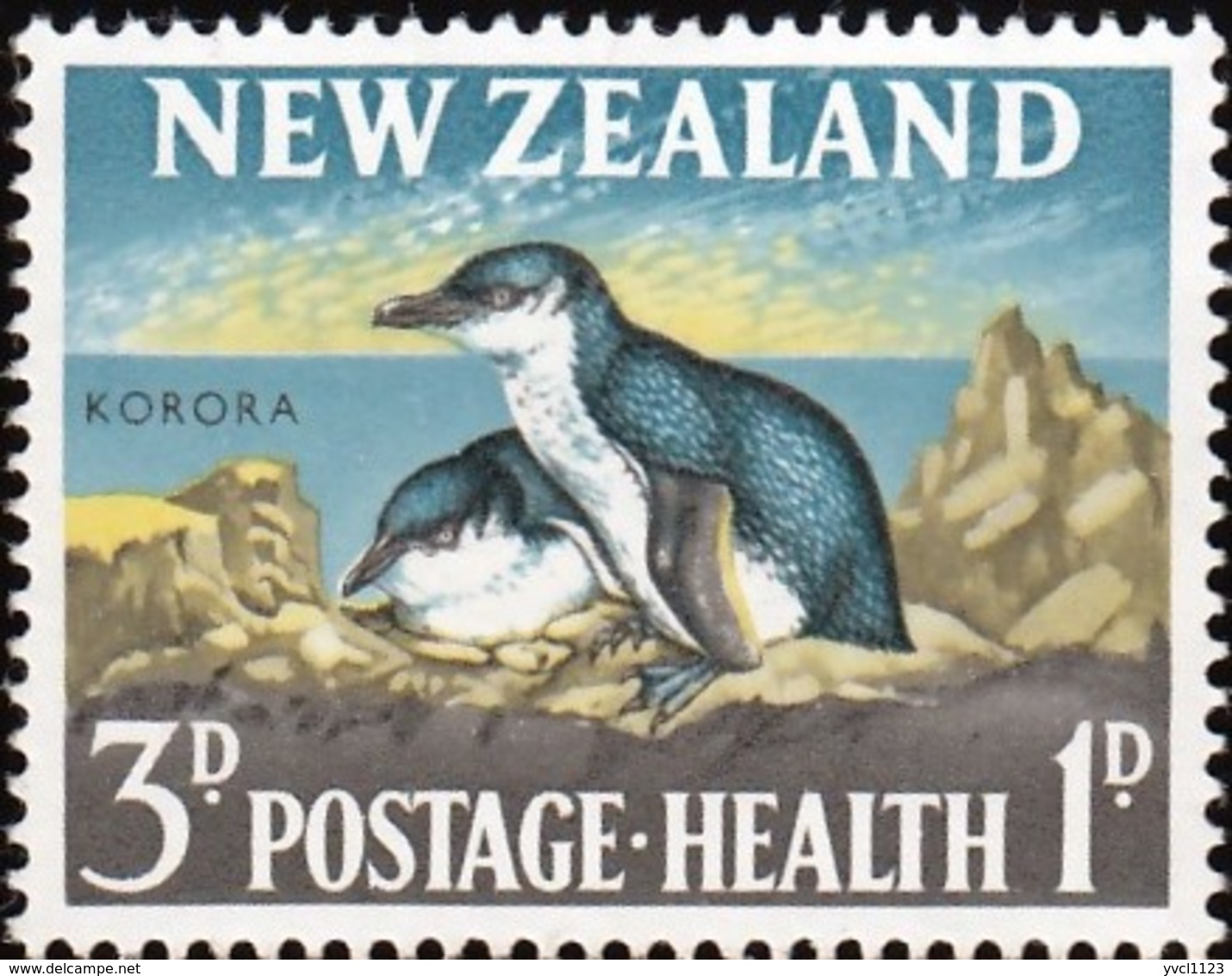 NEW ZEALAND - Scott #B68 Eudyptula Minor / Mint NH Stamp - Autres & Non Classés