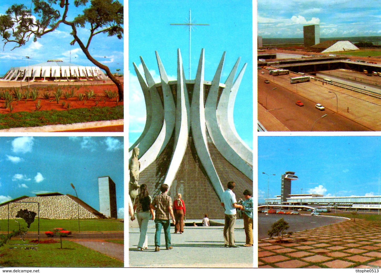 BRESIL. Carte Postale Neuve. Brasilia. - Brasilia