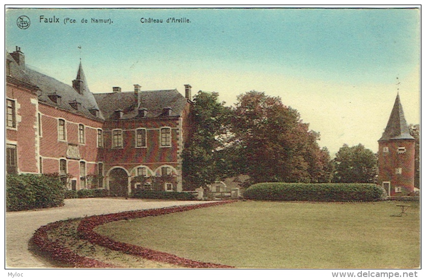 Faulx. (Pce De Namur). Château D'Arville. - Gesves