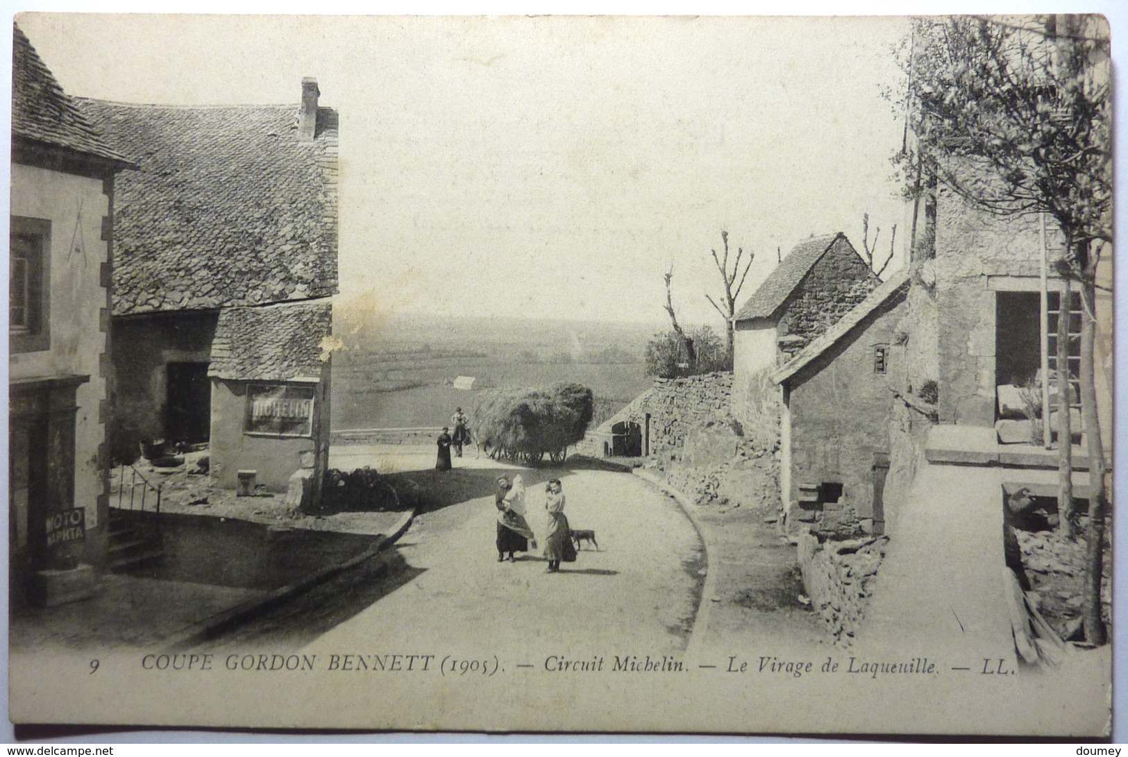 COUPE GORDON BENNETT (1905) - CIRCUIT MICHELIN - LE VIRAGE DE LAQUEUILLE - Autres & Non Classés