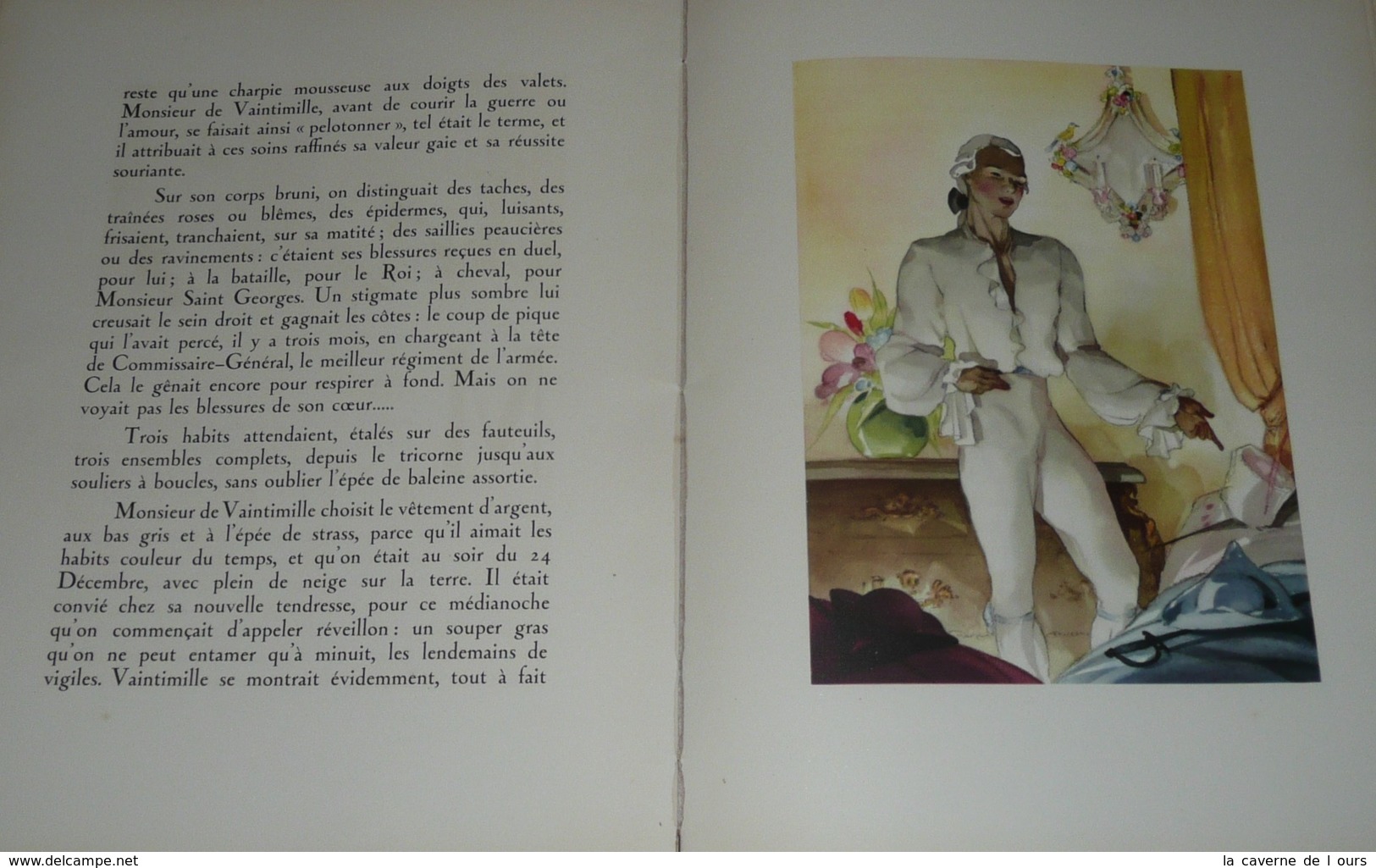 Rare Ancien Livre Illustré 1944, Le Saint-Esprit De Monsieur Vaintimille Jean De La Varende, Illustré Par Jean A Mercier - Contes