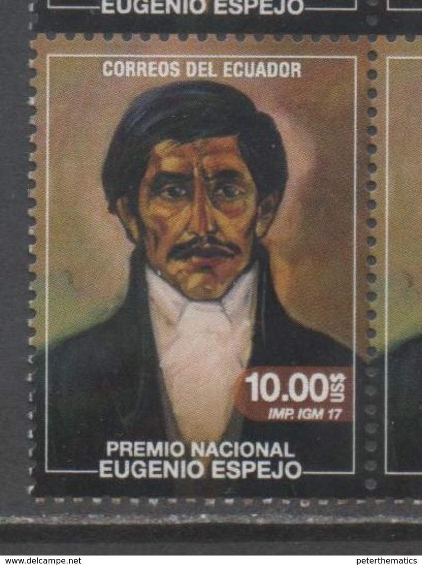 ECUADOR , 2017, MNH, EUGENIO ESPEJO,  MEDICAL PIONEERS, LAWYERS, WRITERS, REVOLUTIONARIES, 1v - Other & Unclassified