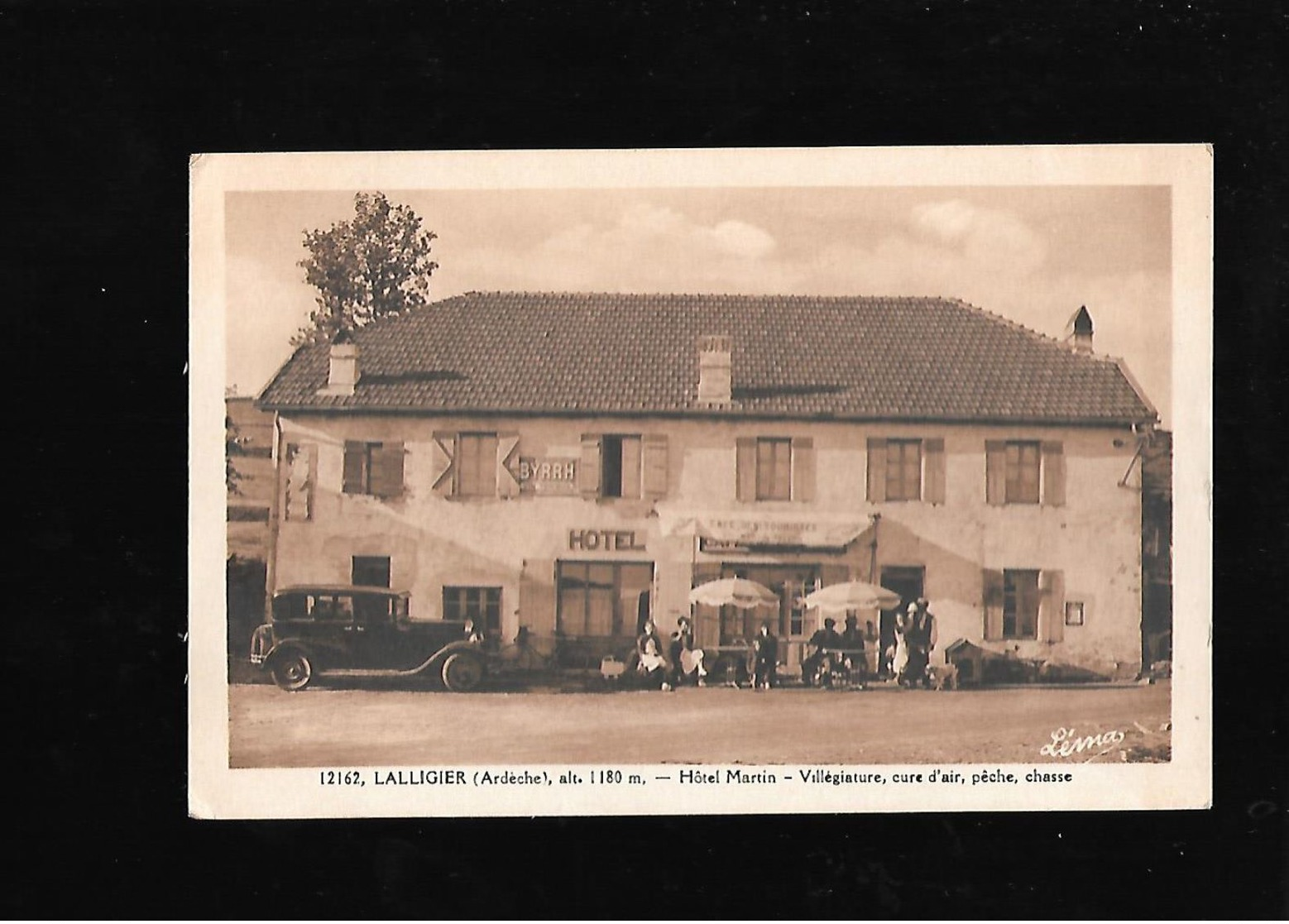 C.P.A. D UN HOTEL A LALLIGIER 07 - Autres & Non Classés