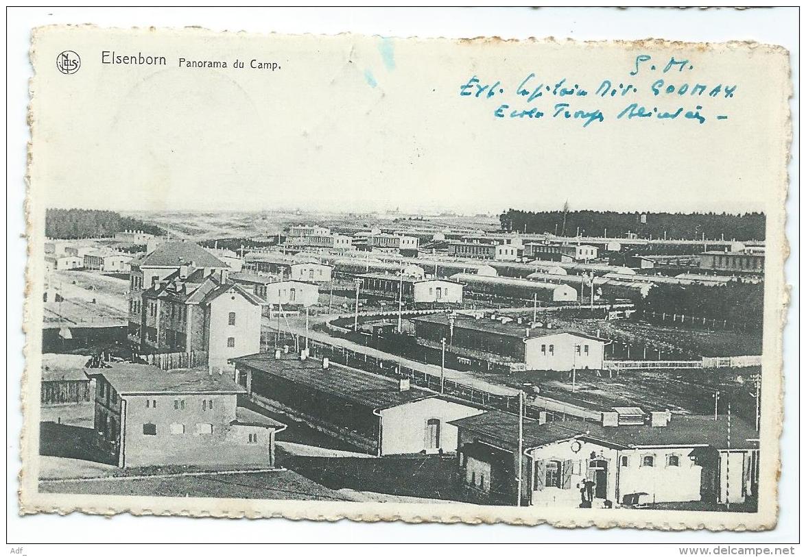 CPSM ELSENBORN, PANORAMA DU CAMP, Format 9 Cm Sur 14 Cm Environ, BUTGENBACH, PROVINCE DE LIEGE, BELGIQUE - Butgenbach - Buetgenbach