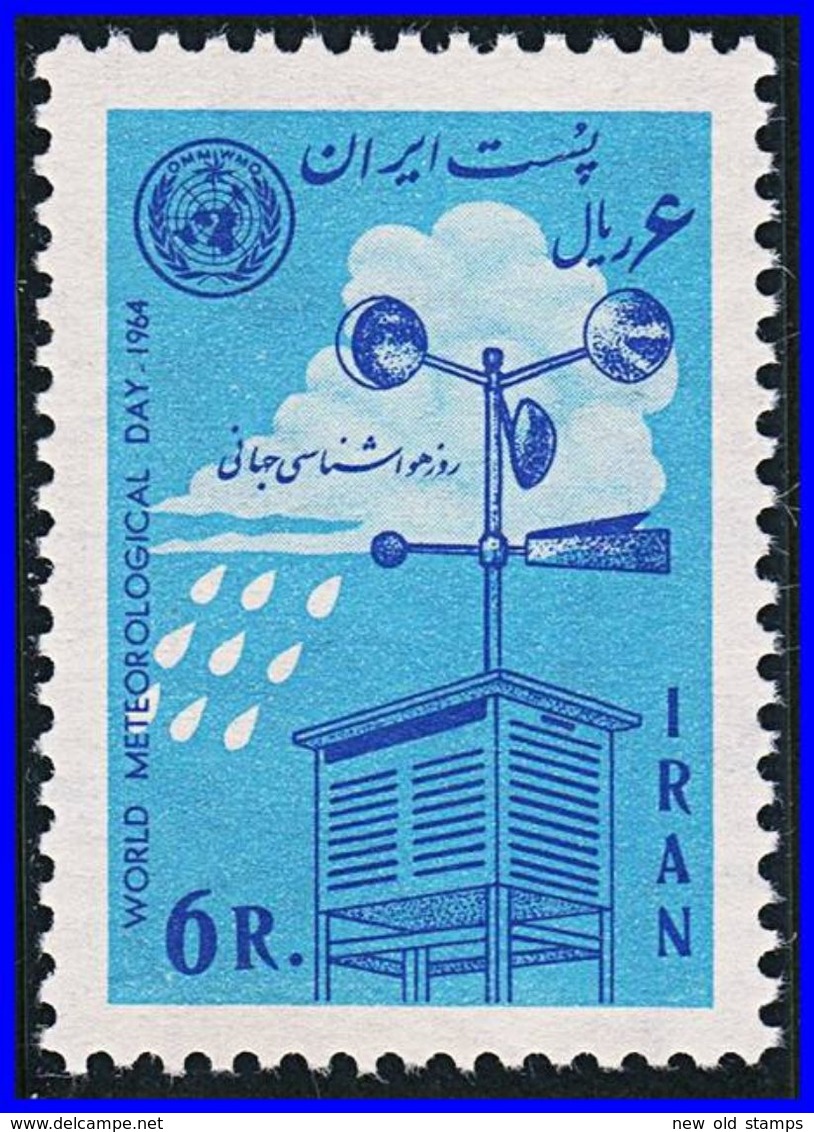 PERSIA 1964 UNO-METEOROLOGY SC#1285 MNH CV$4.00 (H-S BX) - Iran