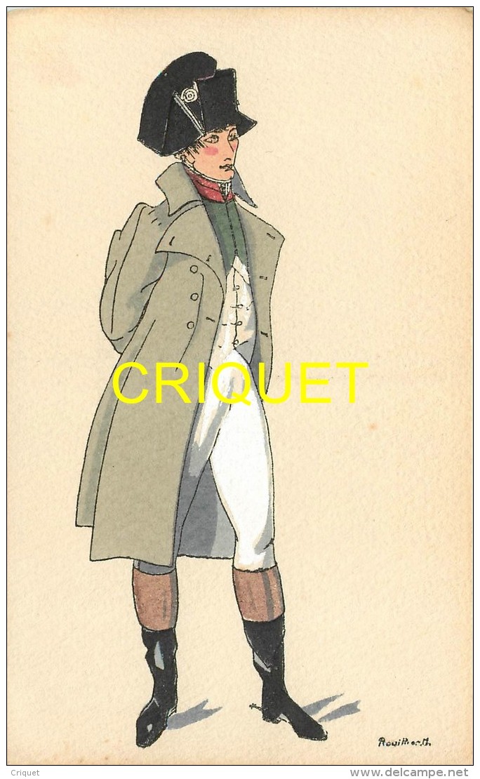 Illustrateur Rouillier, Histoire Du Costume Français, N° IV, Empire, 1807 - Rouillier