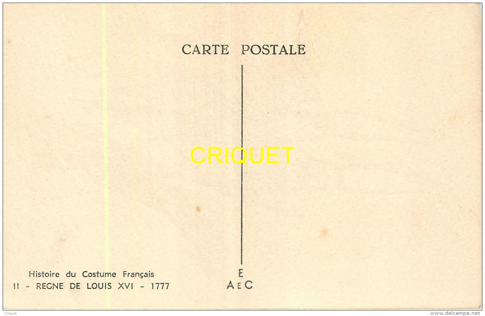 Illustrateur Rouillier, Histoire Du Costume Français, N° II, Règne De Louis XVI, 1777 - Rouillier