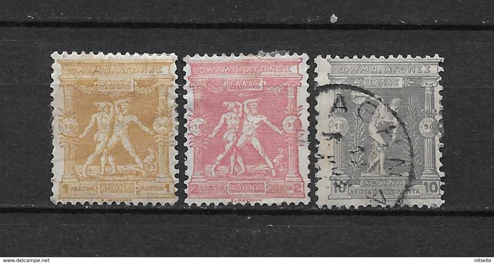 LOTE 1605 /// GRECIA   YVERT Nº 101+102+104    ¡¡¡¡ LIQUIDATION !!!! - Used Stamps