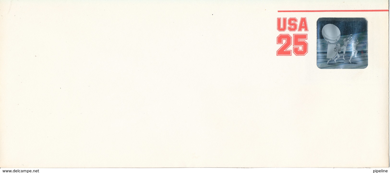 USA Postal Stationery Cover In Mint Condition With Hologram 25 C. - 1981-00