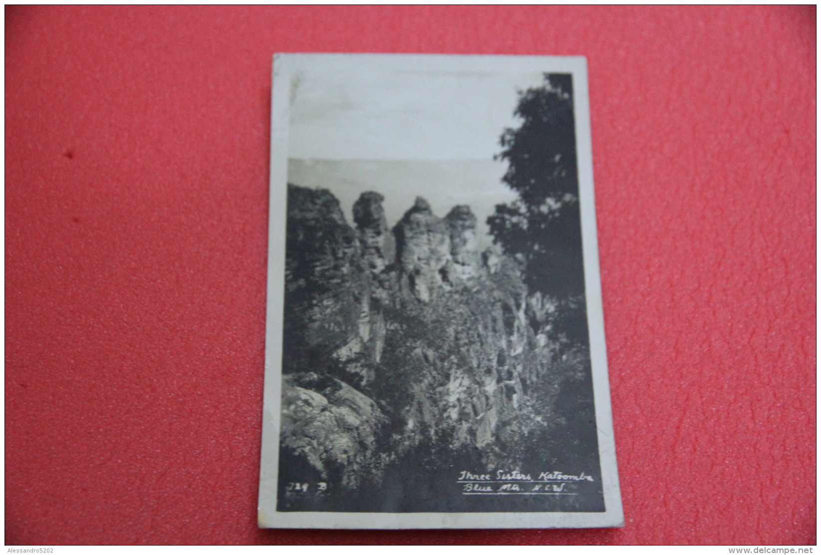 Australia Blue Mountains Katoomba Three Sisters 1951 - Autres & Non Classés