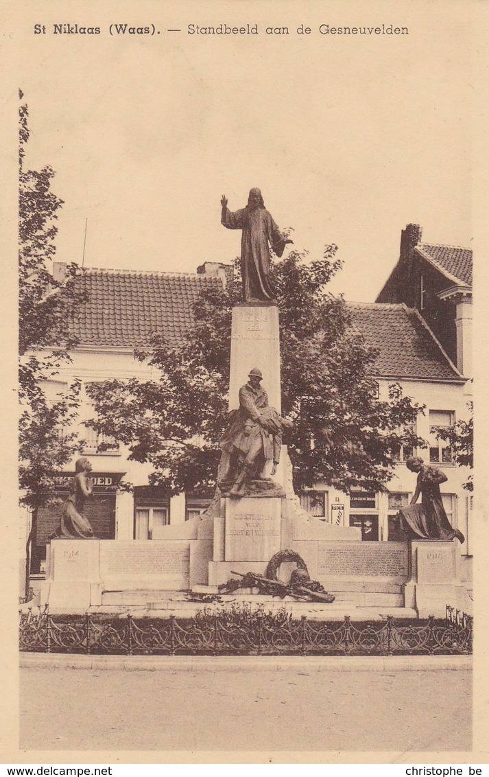 St Niklaas, Standbeeld Aan De Gesneuvelden (pk42743) - Sint-Niklaas