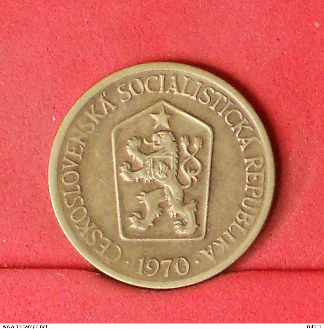 CZECHOSLOVAKIA 1 KORUNA 1970 -    KM# 50 - (Nº20201) - Tschechoslowakei