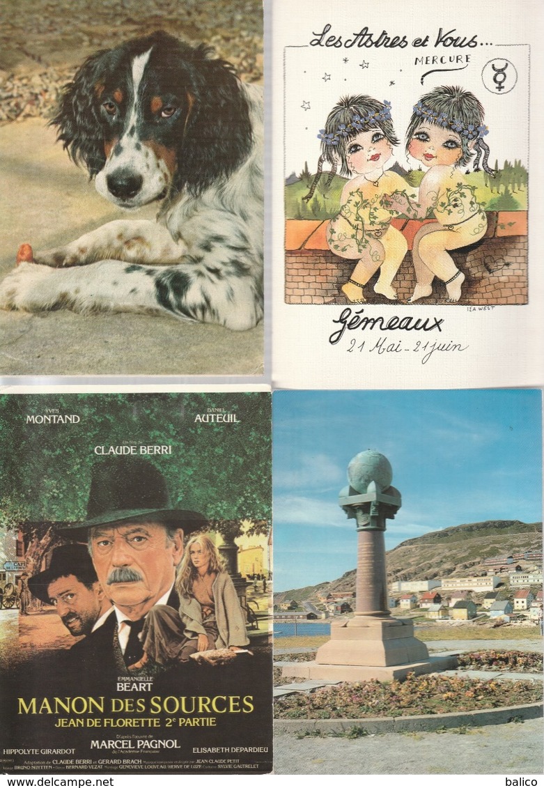 Lot de 52 cartes postales modernes diverses et variées - très très bon pour un revendeur réf, 1