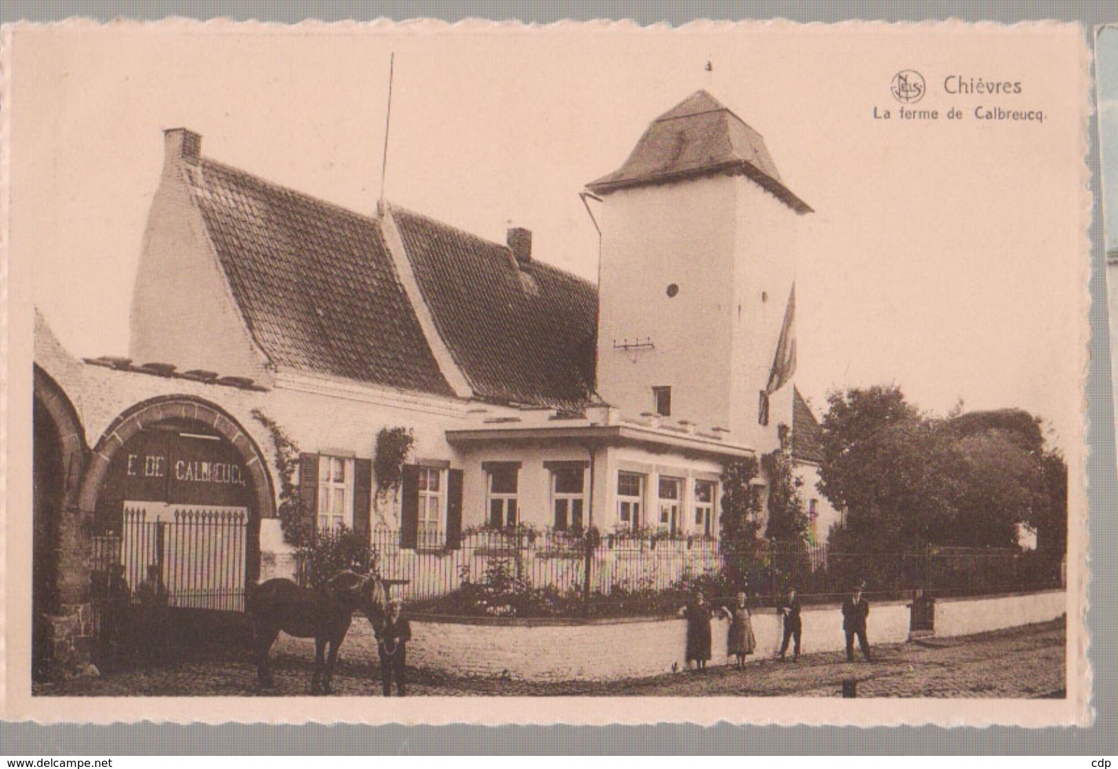 Cpsm Chièvres  Ferme - Chièvres