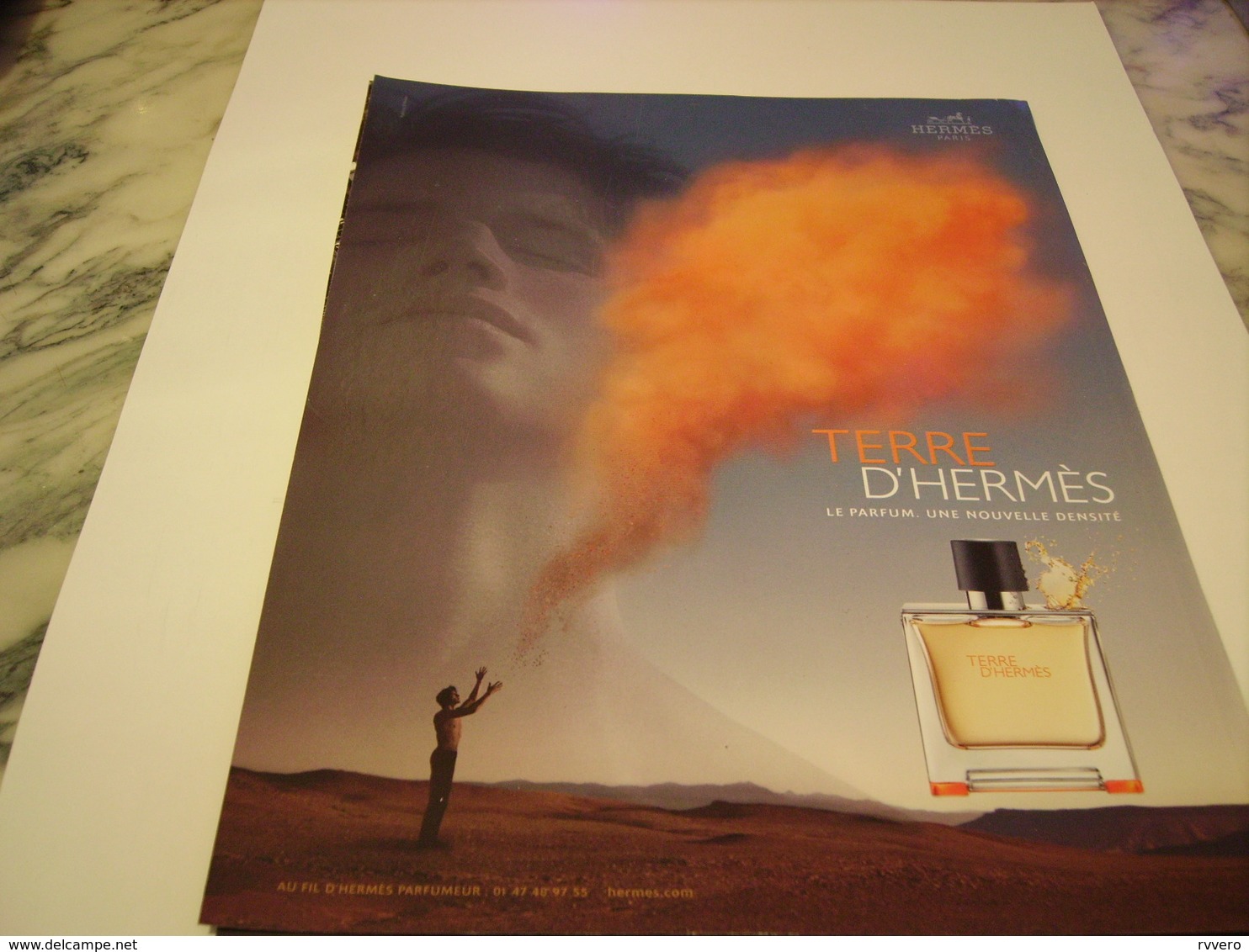 PUBLICITE  PARFUM TERRE DE HERMES 2011 - Ohne Zuordnung