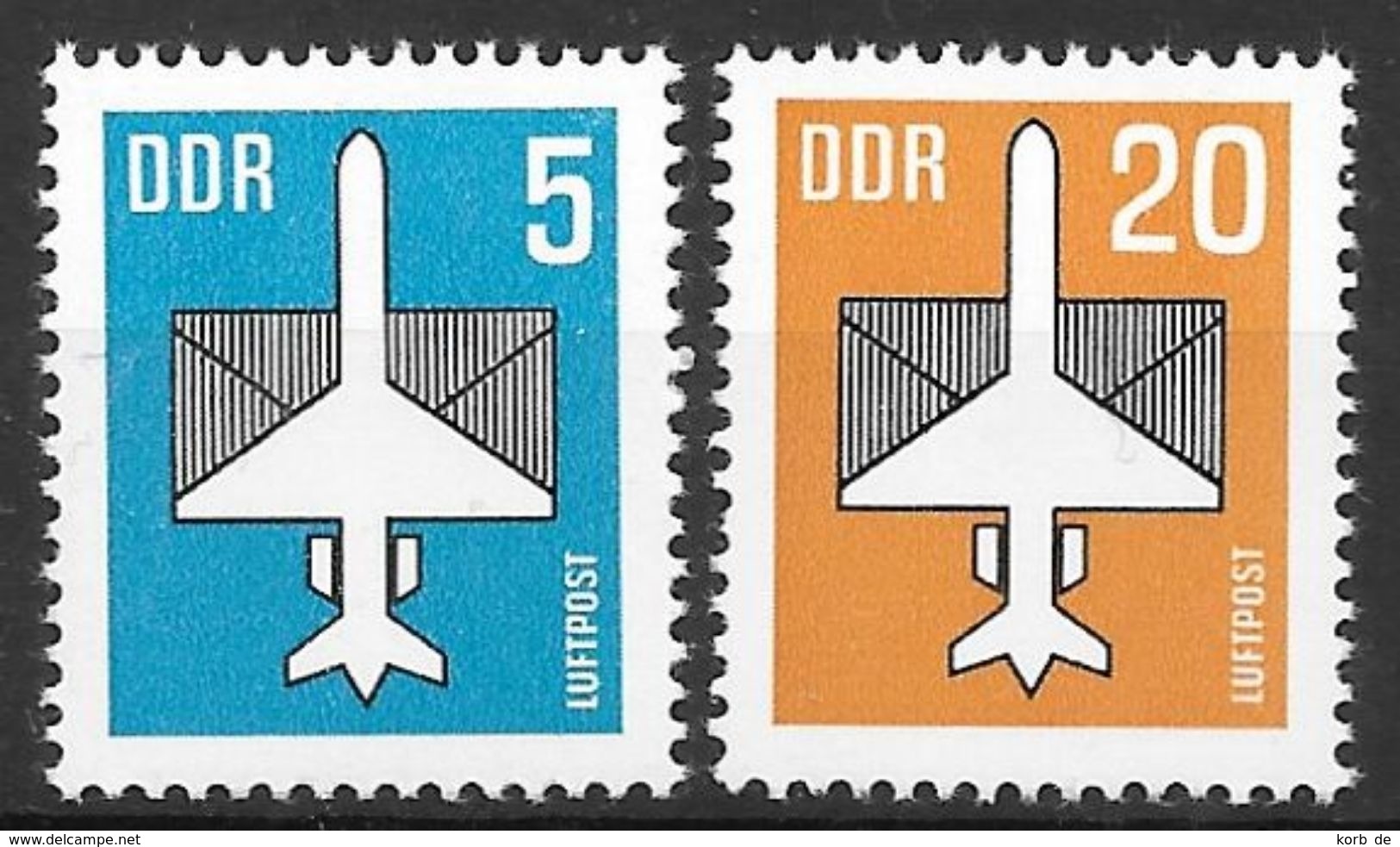 DDR 1983  / MiNr.   2831 – 2832 , 2834 , 2835 – 2838 , 2839 – 2842   ** / MNH  (q305) - Neufs