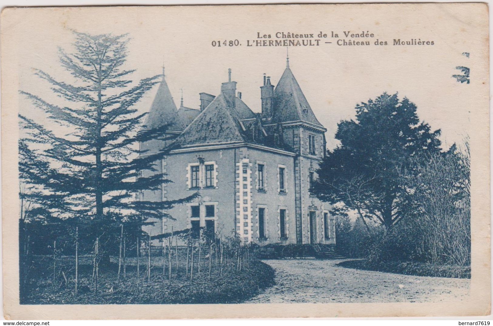 85 L'hermenault  Chateau Des Moulieres - L'Hermenault