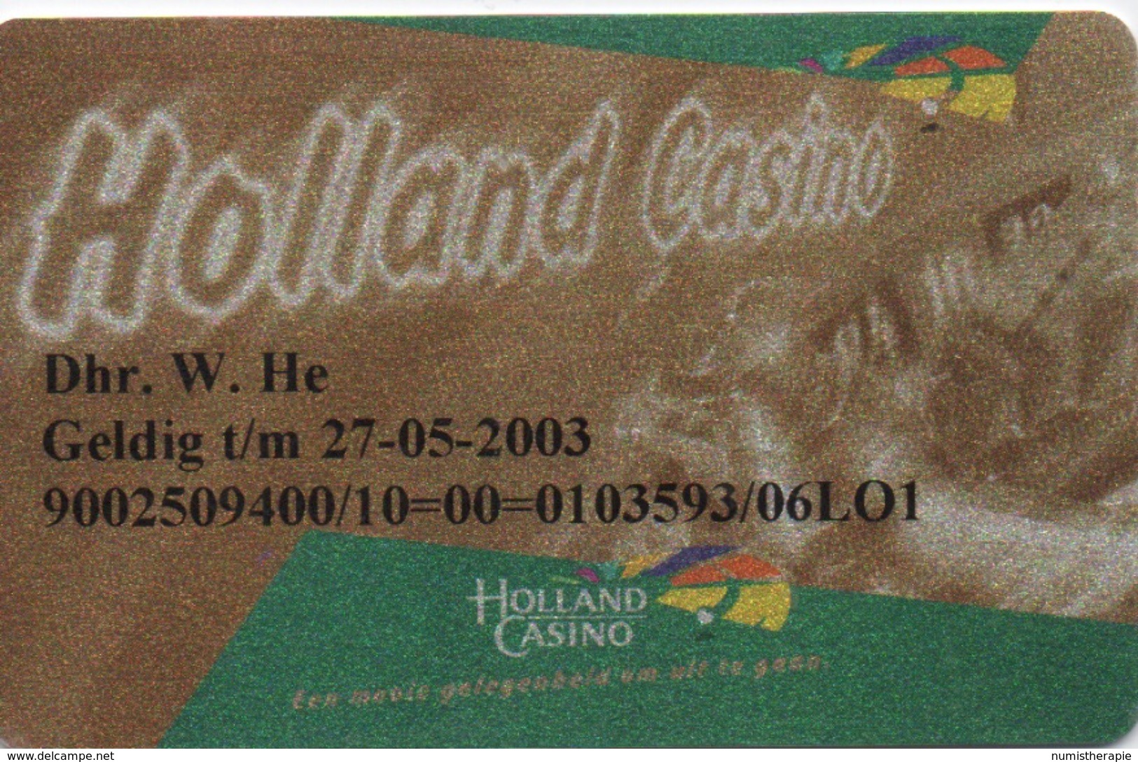 Carte De Membre Casino : Holland Casino - Cartes De Casino