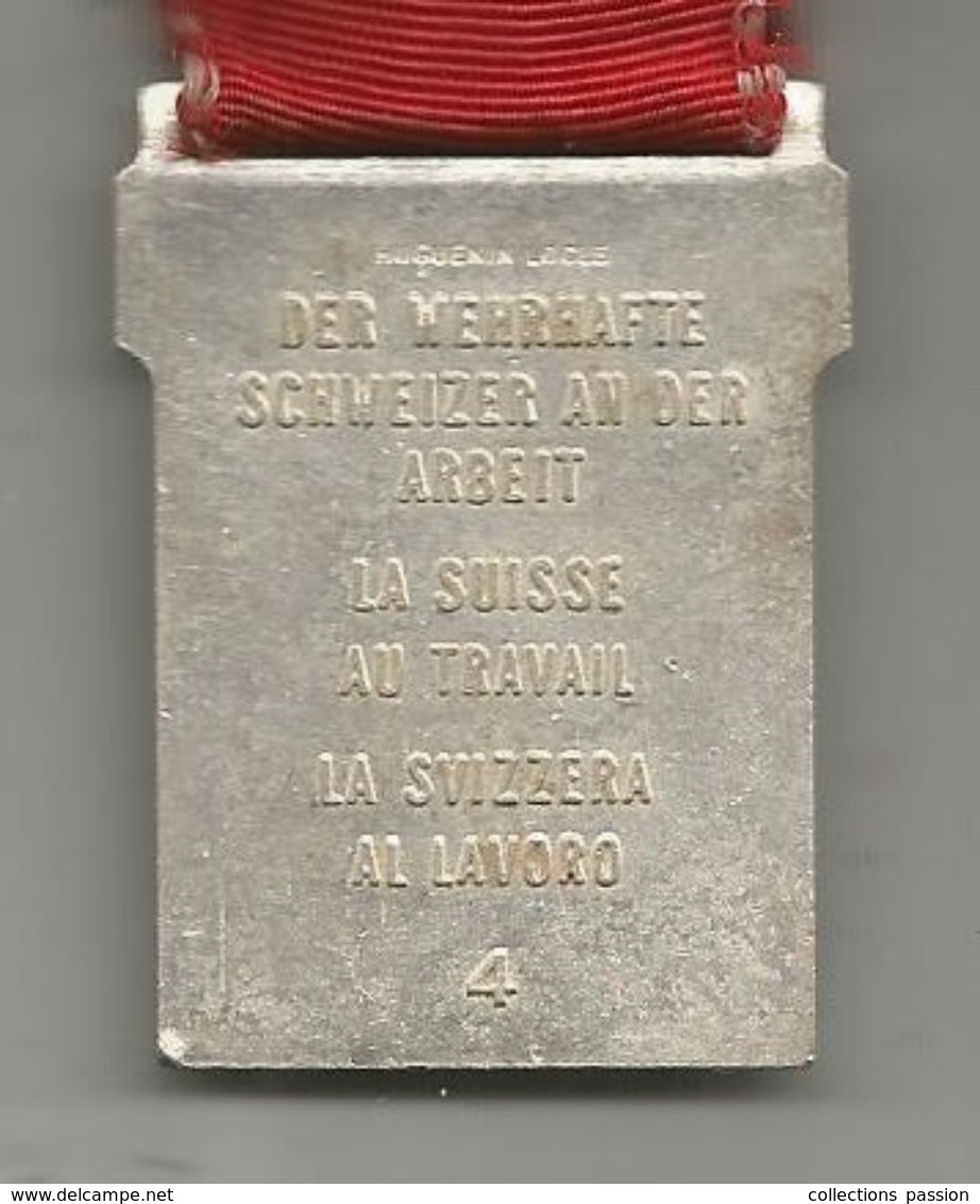 Médaille SUISSE , Société Suisse Des Carabiniers , SSV, SSC, EFS, TFC, Prix De Tir, Huguenin Locle,1961, Frais Fr 2.85 E - Autres & Non Classés